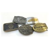 ASSORTED BELT BUCKLES