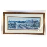 " VINEYARD BEFORE THE HARVEST" by JUNE CAREY