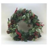 CHRISTMAS WREATH LED  19"