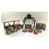OLD WORLD, HALLOWEEN BLOWN GLASS ORNAMENTS