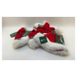 4 NEW SANTA HATS