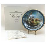 THE CHRISTMAS STORY PLATE, THE SHEPHERDï¿½S