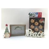 ASSORTED CHRISTMAS DECOR