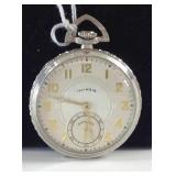 Vintage Illinois "Sterling" 21 jewel pocket watch Vintage Illinois "Sterling" 21 jewel pocket watch
