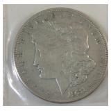 1921 Morgan silver dollar