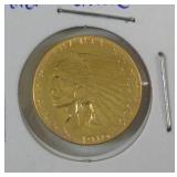 1910 $2.50  gold Indian Coin