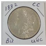 1882 CC UNC Morgan silver dollar 1882 CC UNC Morgan silver dollar