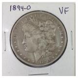 1894 O Morgan silver dollar 1894 O Morgan silver dollar