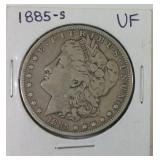 1885S Morgan silver dollar 1885S Morgan silver dollar