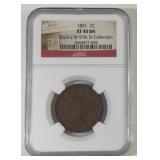 1851 one cent stacks collection