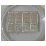 8 g of silver mini bars 8 g of silver mini bars