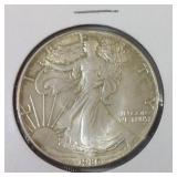 1986 silver eagle dollar