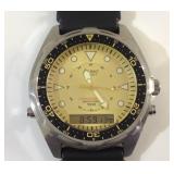 Casio quartz alarm chronograph watch Casio quartz alarm chronograph watch