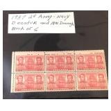 1937 2 cent army navy stamps