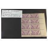 1935 3 cent Michigan centenary stamps