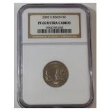 2005S bison nickel PF 69 ultra cameo 2005S bison nickel PF 69 ultra cameo