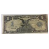 1899 one dollar black eagle note