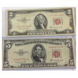 2 US red seal notes 2 US red seal notes