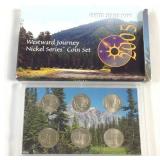 2005 westward journey nickel series coin set