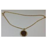 1906 Indian head cent  necklace