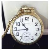 1949 Hamilton 992b 21 jewel pocket watch