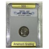 1977S Roosevelt dime SGS Pr70Cam 1977S Roosevelt dime SGS Pr70Cam