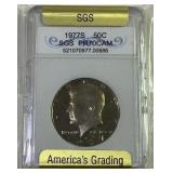 1977S Kennedy half dollar SGS PR70CAM 1977S Kennedy half dollar SGS PR70CAM