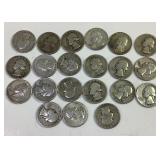 21 Silver Washington quarters 21 Silver Washington quarters