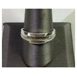 10 k White gold men 10 k White gold men