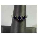 10 K white gold ladies ring size 5 10 K white gold ladies ring size 5