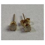 1/2 TCW Diamond stud earrings