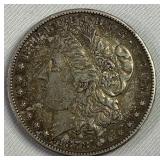 1878S Morgan silver dollar