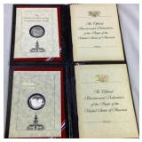 2 bicentennial day commemorative medals