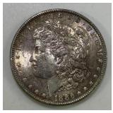 1886 US Morgan silver dollar