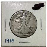 1918 walking liberty half dollar 1918 walking liberty half dollar