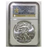 2012 W US American Eagle dollars MS 70 2012 W US American Eagle dollars MS 70