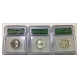 1958 , 1958, 1966 graded quarters 1958 , 1958, 1966 graded quarters