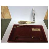 CASE XX 5143 SSP FOUNDERS KNIFE W/ DISPLAY CASE