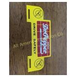 VINTAGE DR PEPPER LICENSE PLATE TOPPER