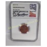 2017 P 1 CENT GEM UNCIRCULATED