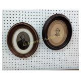 2 ANTIQUE VICTORIAN PICTURE FRAMES 19TH CENTURY