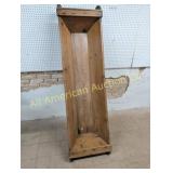 ANTIQUE PRIMITIVE PINE WOODEN LARGE TROUGH
