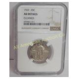 1923 STANDING LIBERTY QUARTER NGC GRADED