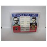STRANGE BUT TRUE LINCOLN/KENNEDY COLLECTION SET