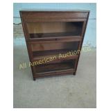 ANTQ GUNN QRT, SAWN OAK 3 STACK LAWYER