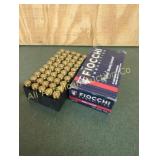 FIOCCHI 9MM LUGER AMMO BOX OF 50 RDS