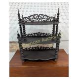 ANTIQUE VICTORIAN STYLE WHATNOT SHELF