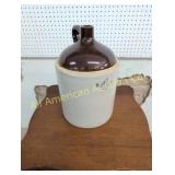 ANTIQUE 4 GALLON CROCK JUG