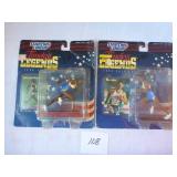 2 Starting Lineup Legends Action Figures