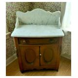 Victorian Marble Top Washstand